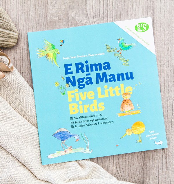 E Rima Ngā Manu | Five Little Birds
