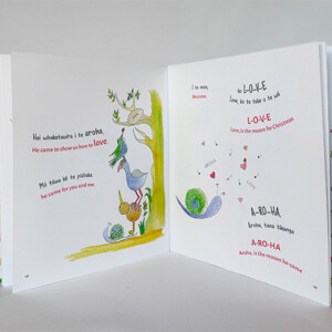 Interior spread of Ko te Pūtake mō te Kirihimete | The Reason for Christmas